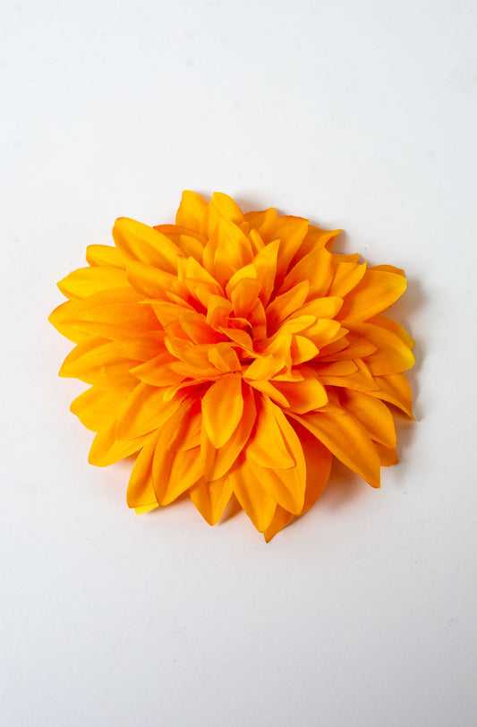 Orange Dahlia Hair Flower by NicCoCo Creations