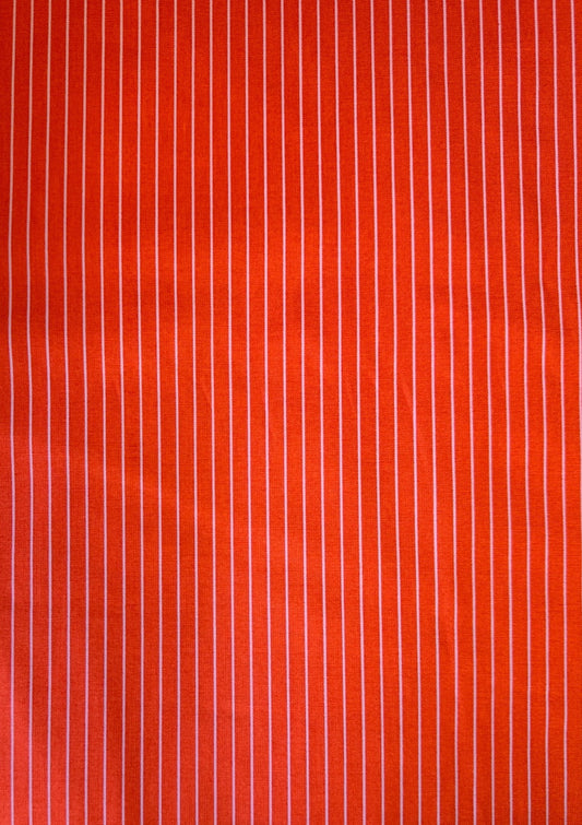 Red & Purple Pinstripes Fabric *sale