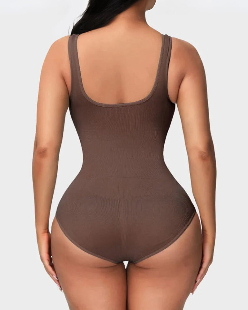 Smoothing Seamless Tank Top Bodysuit - Heart of Haute