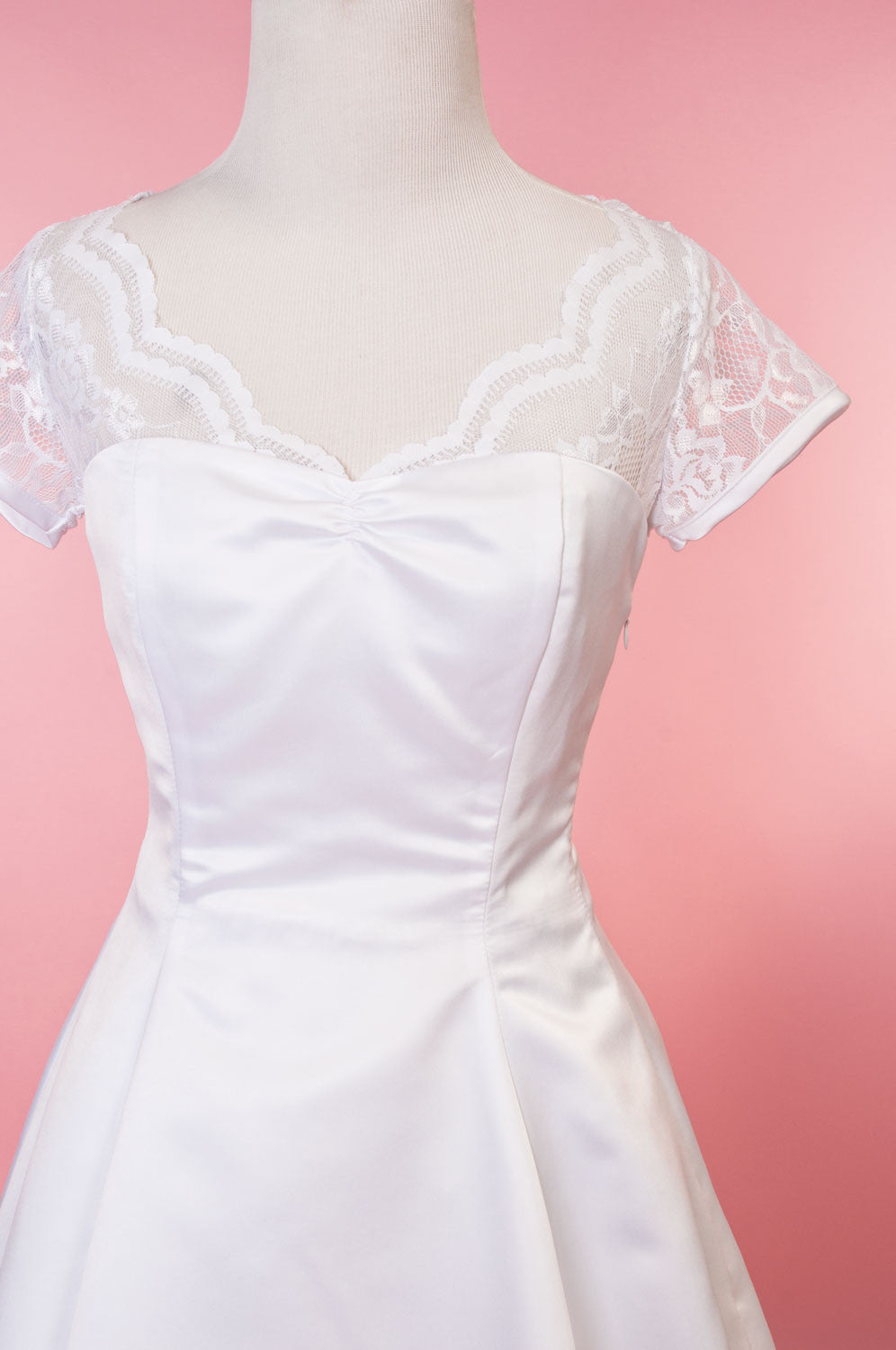 Weddings - Antoinette - White Lace - Heart of Haute