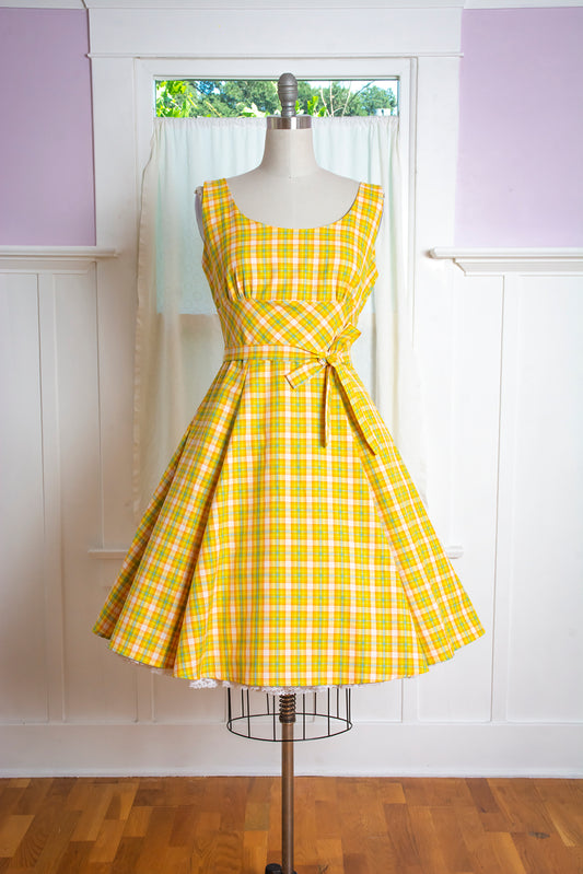 Ava Dress - Vintage Plaid *sale