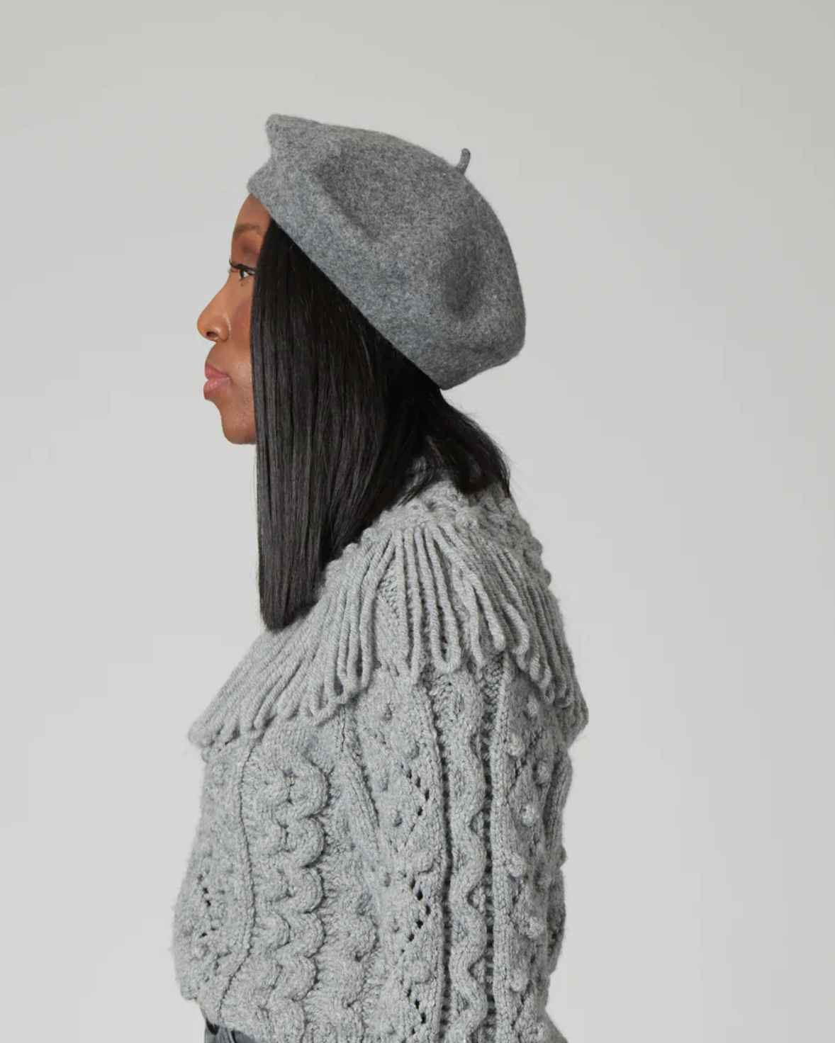 Beret - Grey