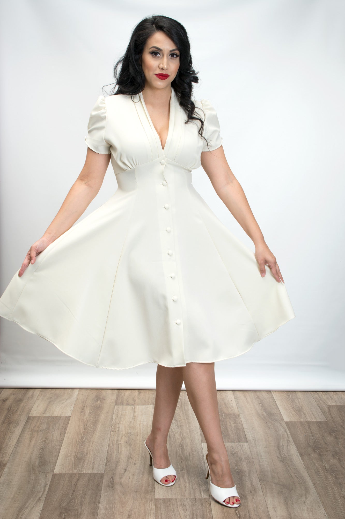 Manhattan Dress - Ivory - Heart of Haute
