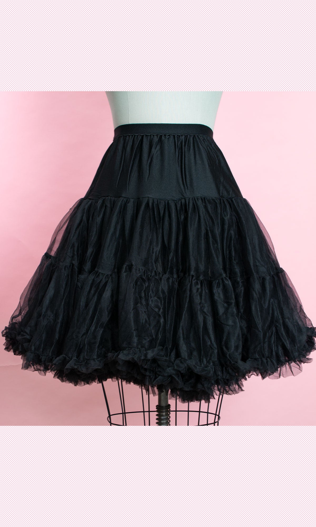 Slip Petticoat- Black - Heart of Haute